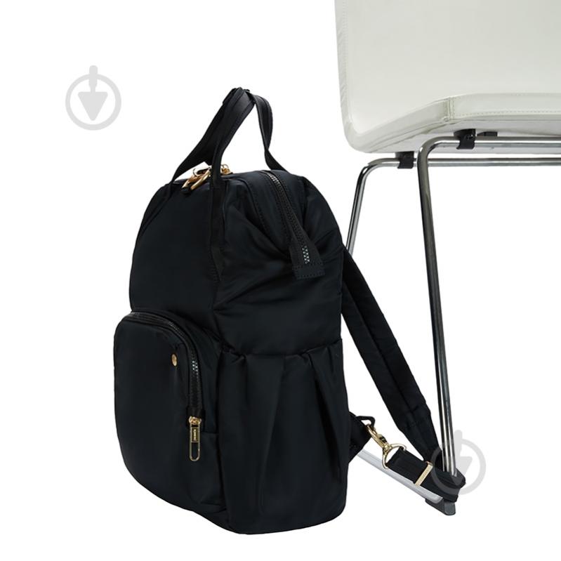 Рюкзак Pacsafe Citysafe CX Backpack 13.3" black (20420100) - фото 6 Рюкзак Pacsafe Citysafe CX Backpack 13.3" black (20420100) - фото 6