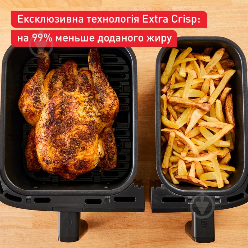 Мультипечь Tefal Dual Easy Fry & Grill Air Fryer EY905B10 - фото 16