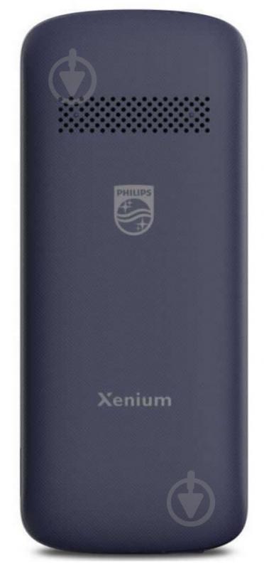 Мобильный телефон Philips Xenium E111 blue - фото 2