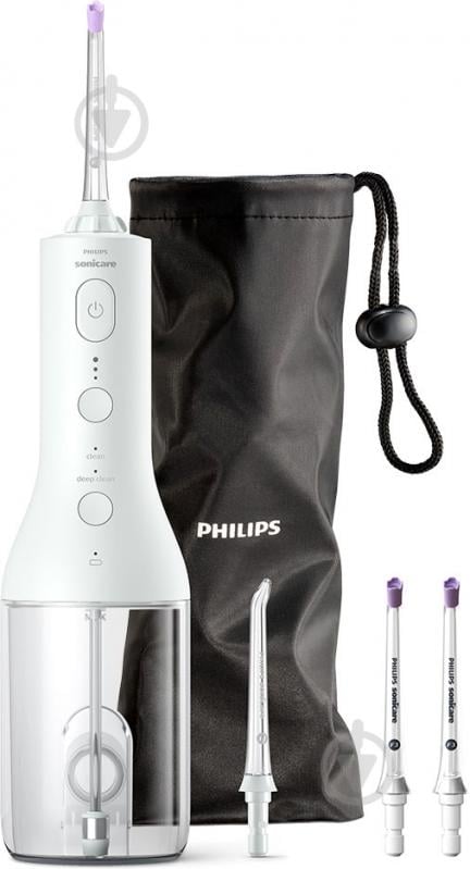 Набір Philips Іригатор HX3826/31 + насадки HX3062/00 - фото 1