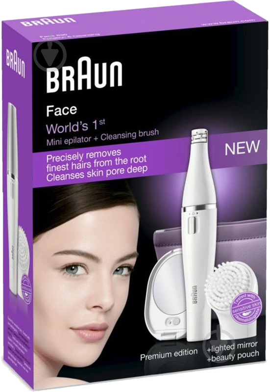 Епілятор для обличчя Braun Face SE830 - фото 3