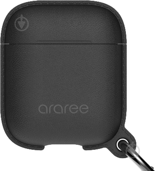 Чехол для наушников Araree Pops Apple AirPods black - фото 1 Чехол для наушников Araree Pops Apple AirPods black - фото 1
