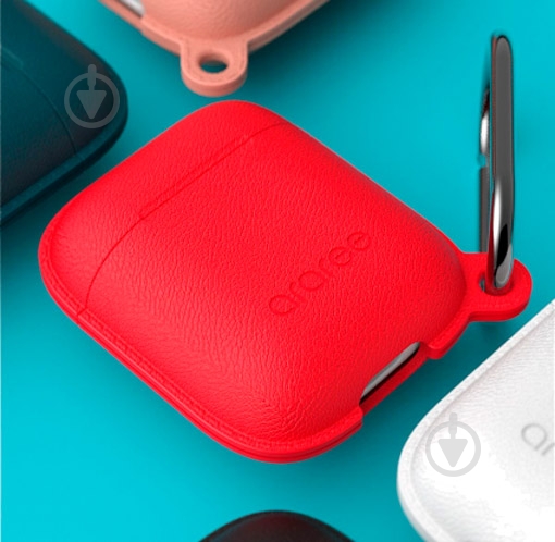 Чехол для наушников Araree Pops Apple AirPods red - фото 9 Чехол для наушников Araree Pops Apple AirPods red - фото 9