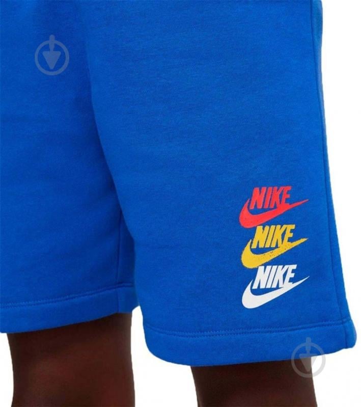 Шорты Nike B NSW SI FLC CARGO SHORT FJ5530-480 р. S синий - фото 3