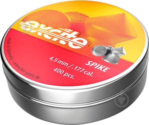 Кулі пневматичні H&N Excite Spike 4,5 мм 0,56 г 400 шт. - фото 1