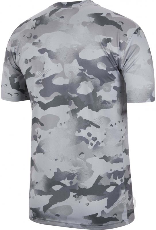 Футболка Nike M NK DRY TEE LEG CAMO AOP CU8477-084 р.M серый - фото 2