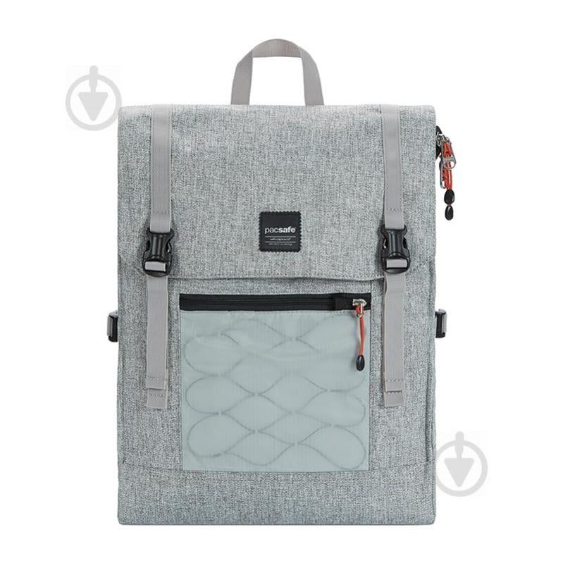 Рюкзак Pacsafe Slingsafe LX450 15.6" grey melange (45320112) - фото 1