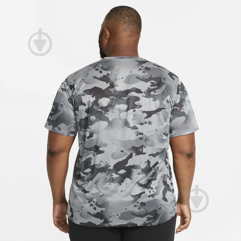 Футболка Nike M NK DRY TEE LEG CAMO AOP CU8477-084 р.XL серый - фото 8