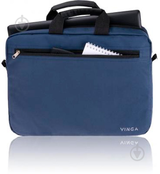 Сумка для ноутбука Vinga 15.6" dark blue (NB110DBL) - фото 6