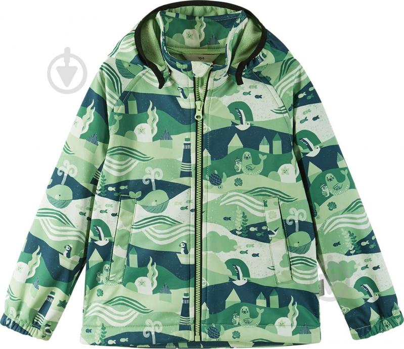 Куртка для хлопчиків Tutta by Reima Mikke р.140 зелений 6100027A-8009 - фото 1 Куртка для хлопчиків Tutta by Reima Mikke р.140 зелений 6100027A-8009 - фото 1