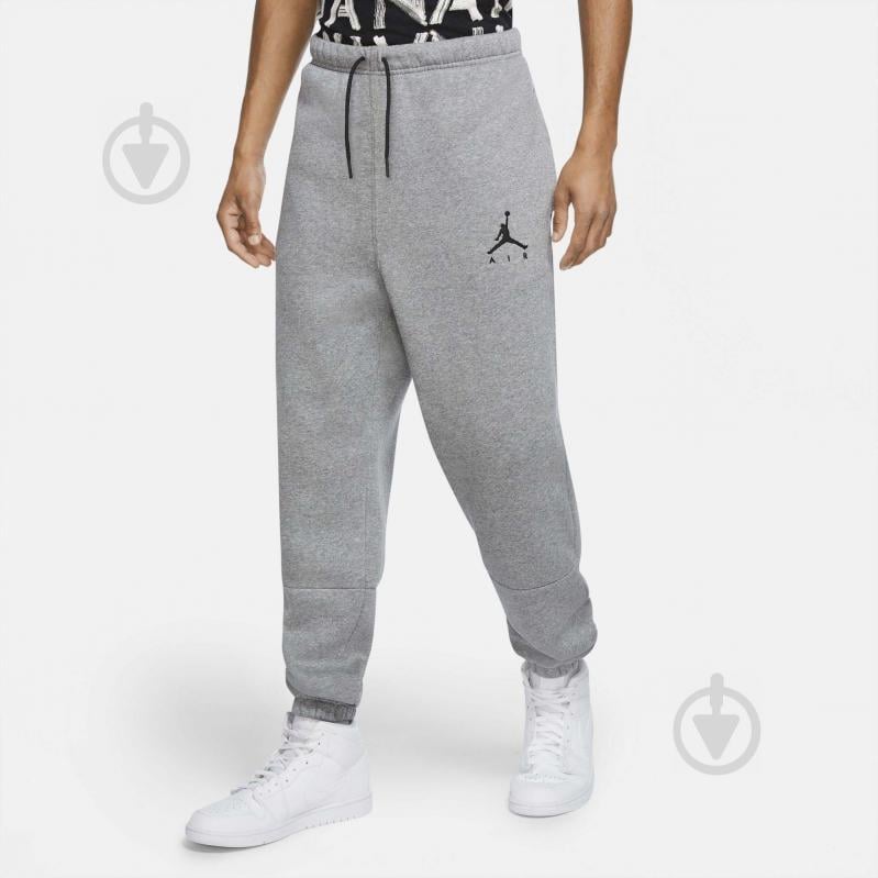 Брюки Jordan M J JUMPMAN AIR FLEECE PANT CK6694-091 р. 2XL серый - фото 3