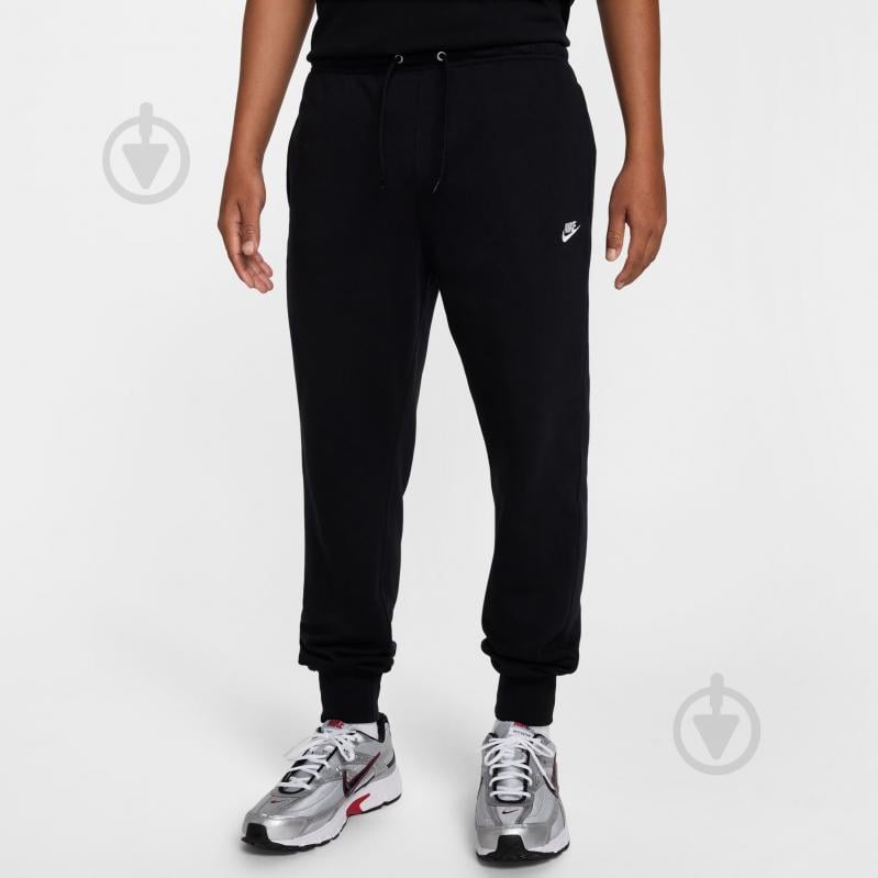 Штани Nike M NK CLUB FT JOGGER FN3801-010 р. XL чорний - фото 1