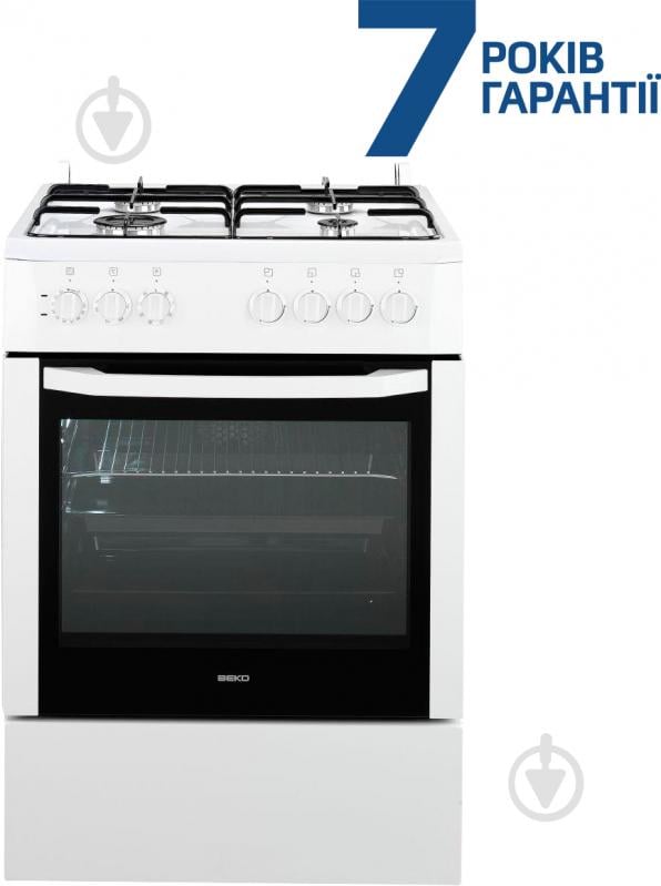 Плита комбінована Beko FSM62120DW - фото 1