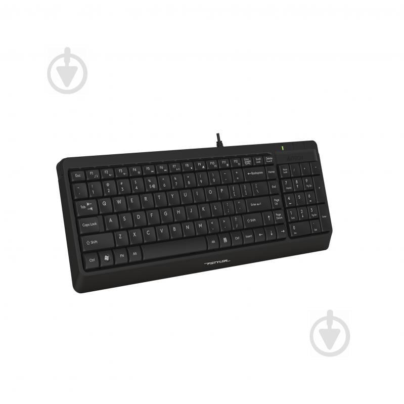 Клавиатура A4Tech FK15 (Black) (FK15 (Black)) Fstyler Wired Keyboard USB black - фото 4