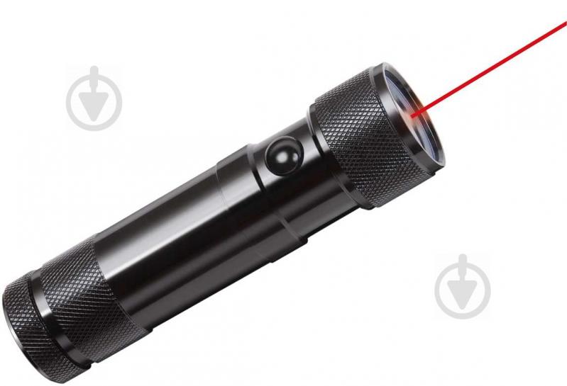 Фонарик Brennenstuhl Eco-LED Laser Light 1179890100 черный - фото 1