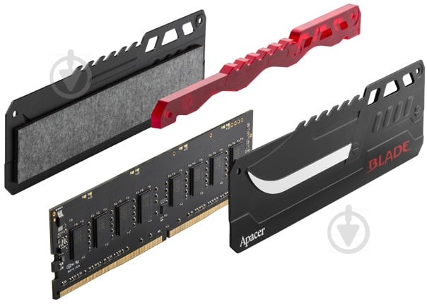 Оперативная память Apacer DDR4 SDRAM 16 GB (2x8GB) 3200 MHz (EK.16GA1.GEDK2) BLADE FIRE - фото 3