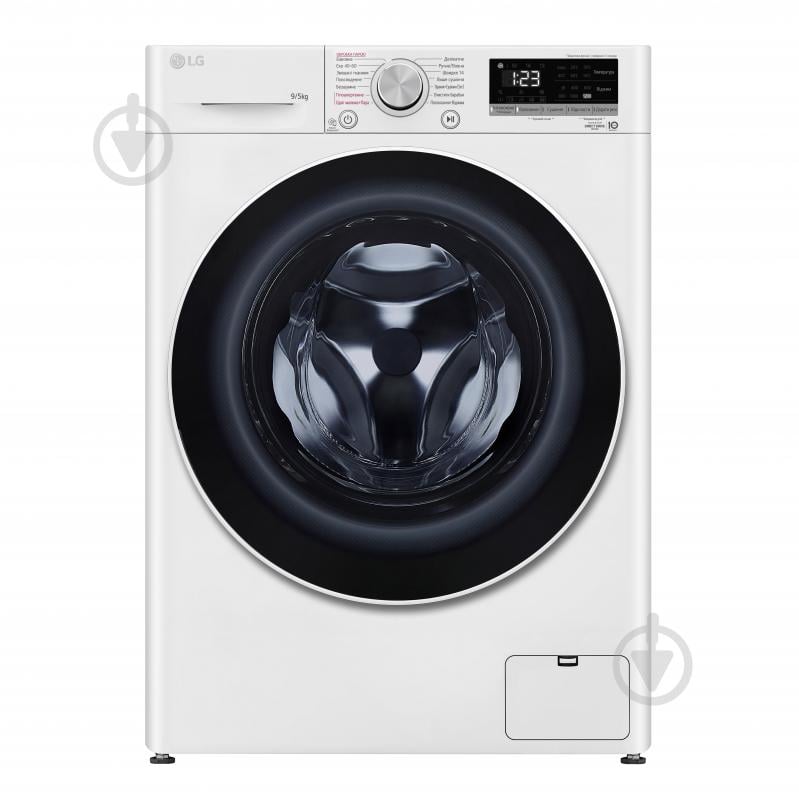Пральна машина із сушкою LG F2V3FG0W - фото 1