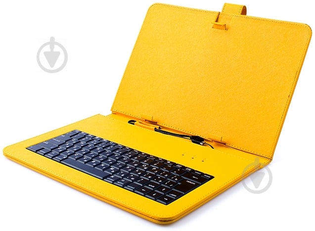 Чохол-клавіатура Vellini Universal 10'' yellow (215359) - фото 4