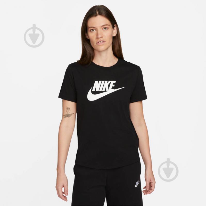 Футболка Nike W NSW TEE ESSNTL ICN FTRA DX7906-010 р.2XL чорний - фото 1