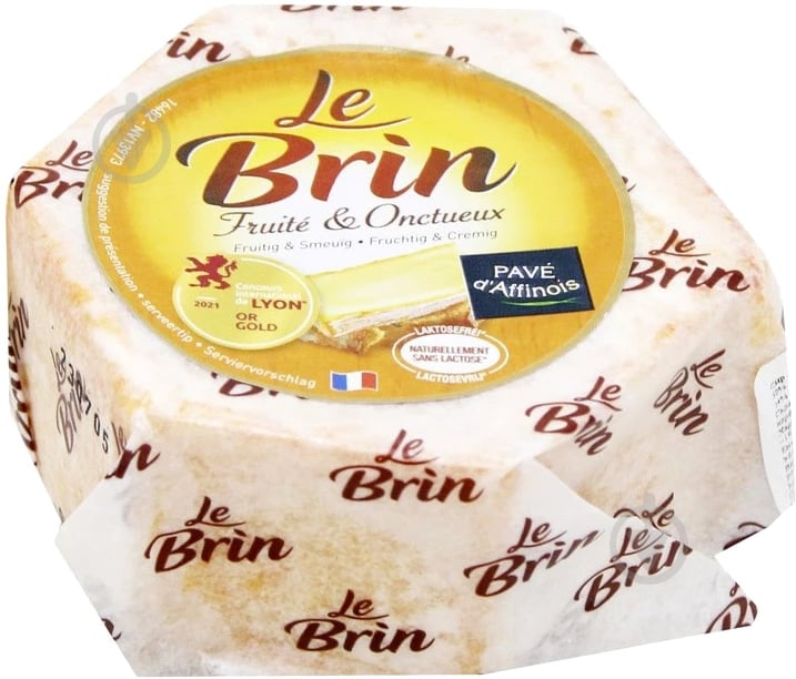 Сир Pave d'Affinois Ле Брін 50% 150 г - фото 1 Сир Pave d'Affinois Ле Брін 50% 150 г - фото 1