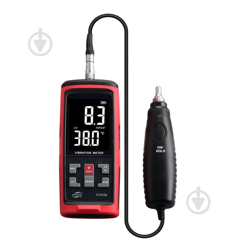 Віброметр BENETECH виносний датчик GT633B - фото 1 Віброметр BENETECH виносний датчик GT633B - фото 1