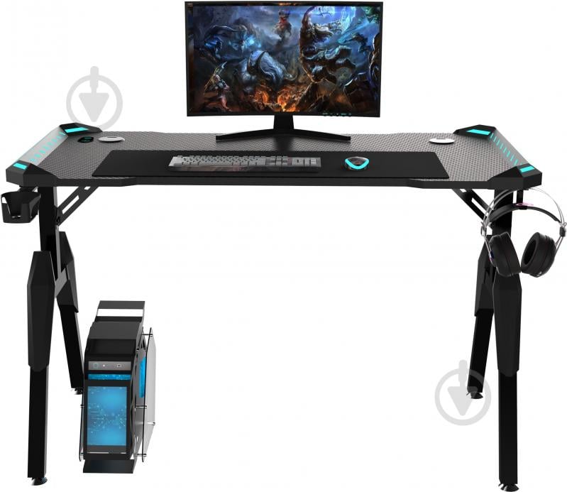 Стол компьютерный GT Racer T-1444 - фото 2 Стол компьютерный GT Racer T-1444 - фото 2