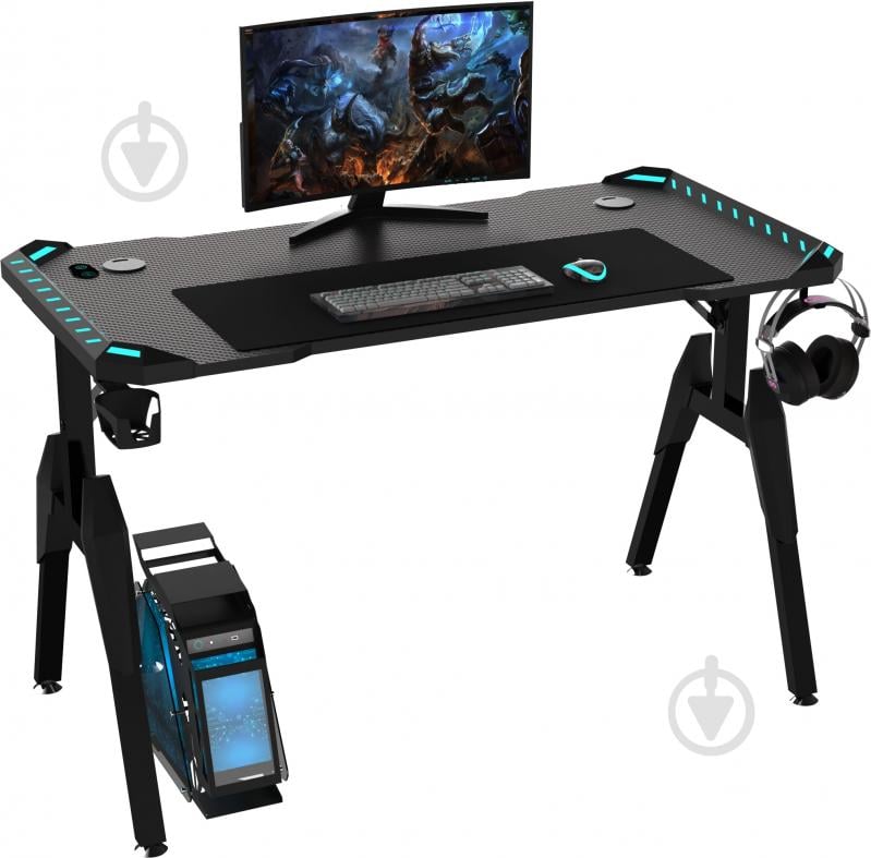 Стол компьютерный GT Racer T-1444 - фото 3 Стол компьютерный GT Racer T-1444 - фото 3