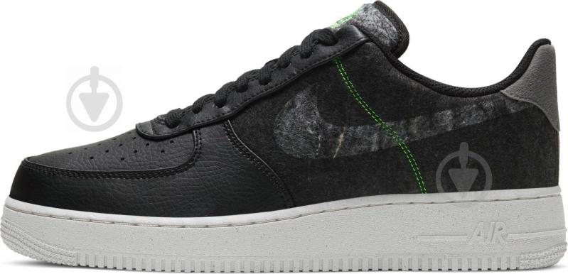 Кроссовки мужские демисезонные Nike Air Force 1 '07 LV8 CV1698-001 р.45 черные - фото 5