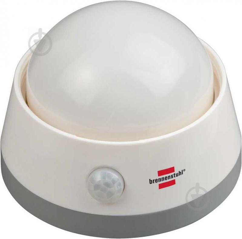 Ночник Brennenstuhl с датчиком движения и сумерек Nightlight NLB 02 BS 1173290 белый - фото 1