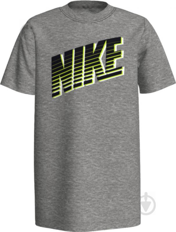 Футболка Nike NSW Tee Block CU4570-063 р.M сірий - фото 3