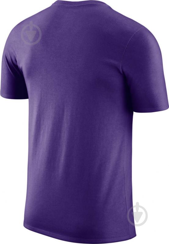 Футболка Nike LAL M NK ES NBA SWSH SS TEE FQ6368-504 р.S фиолетовый - фото 2