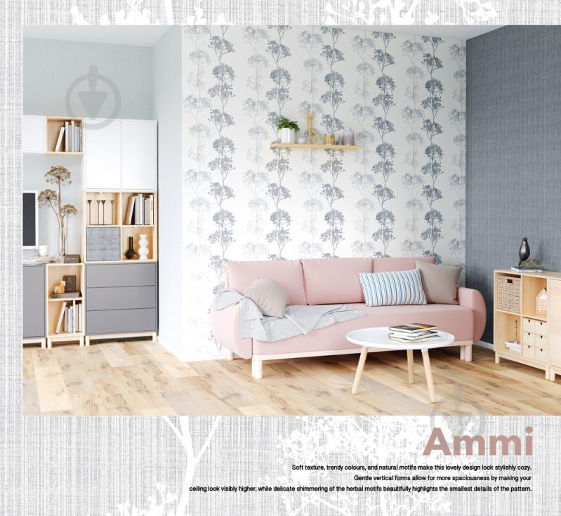 Обои виниловые на флизелиновой основе Sintra Ammi 373415 1,06x10,05 м - фото 12