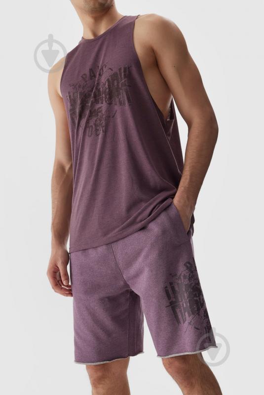 Шорты 4F SHORTS FNK M531 4FRAW23TFSHM531-60M р. S фиолетовый - фото 1