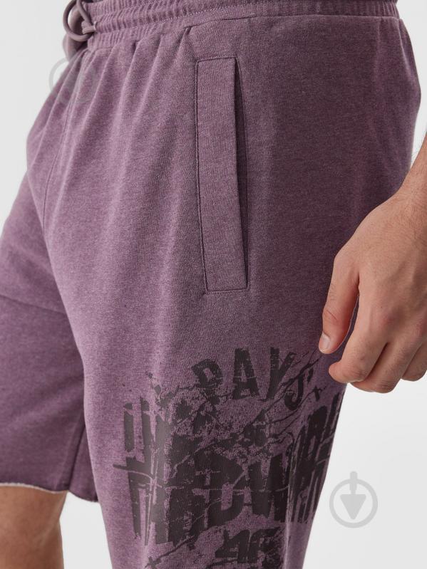 Шорты 4F SHORTS FNK M531 4FRAW23TFSHM531-60M р. S фиолетовый - фото 2