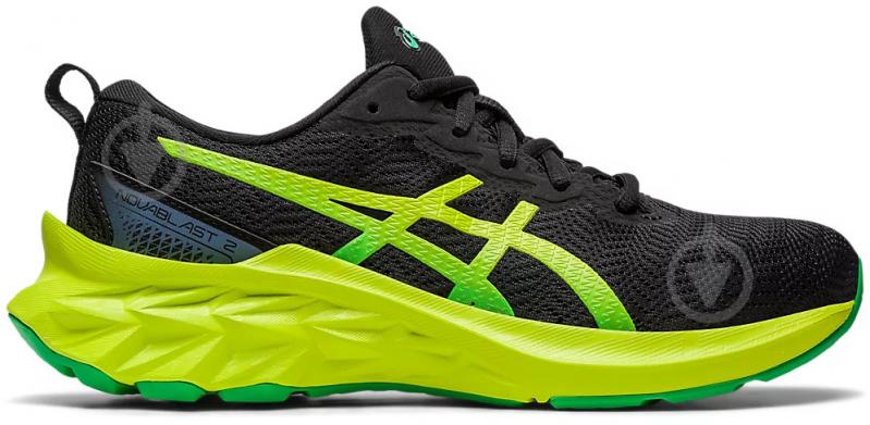 Кроссовки Asics NOVABLAST 2 GS 1014A235-004 р.37,5 черные - фото 1