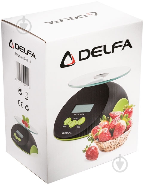 Весы кухонные Delfa DKS-10 - фото 6 Весы кухонные Delfa DKS-10 - фото 6