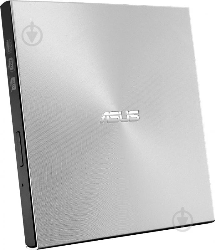 Оптический привод Asus SDRW-08U9M-U DVD+-R/RW Burner M-DISC USB2.0 Slim серебряный 90DD02A2-M29000 - фото 2