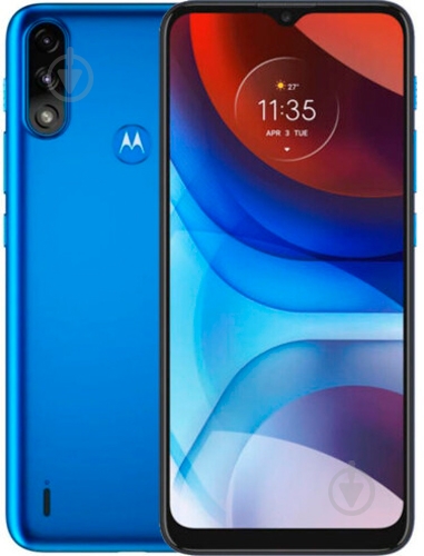 Смартфон Motorola E7i Power 2/32GB tahiti blue - фото 1