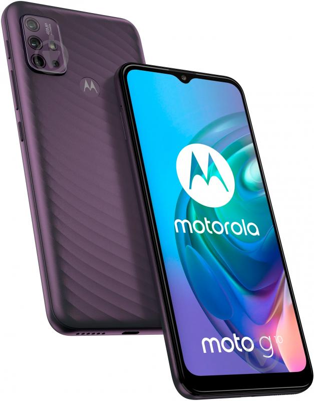 Смартфон Motorola G10 4/64GB aurora gray - фото 7