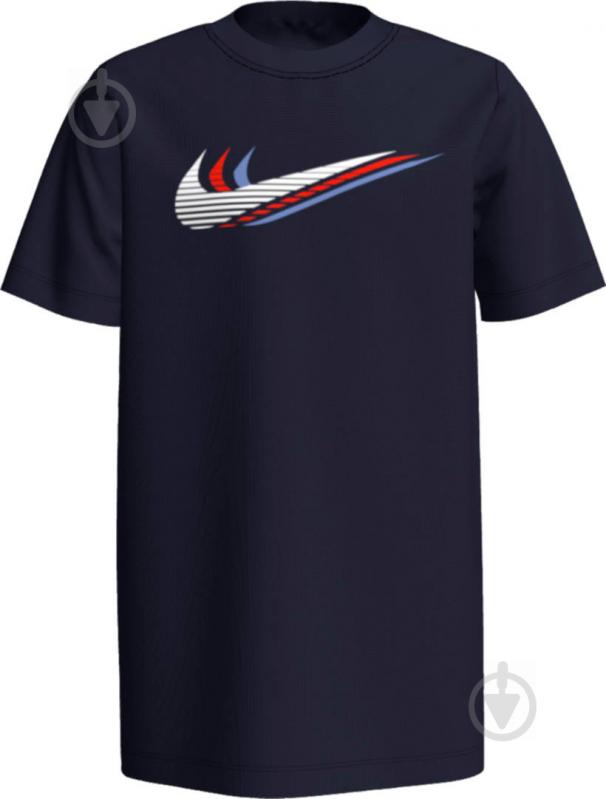 Футболка Nike U NSW TEE TRIPLE SWOOSH CU4572-451 р.L серый - фото 3