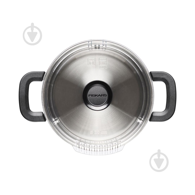 Каструля з кришкою Fiskars Form 5 л 1072317 - фото 2