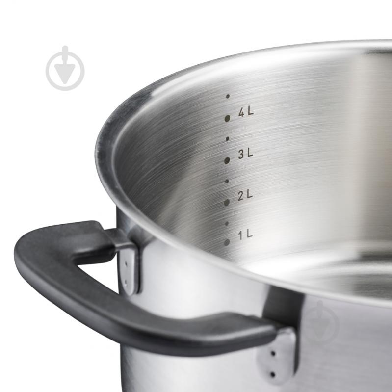 Каструля з кришкою Fiskars Form 5 л 1072317 - фото 5