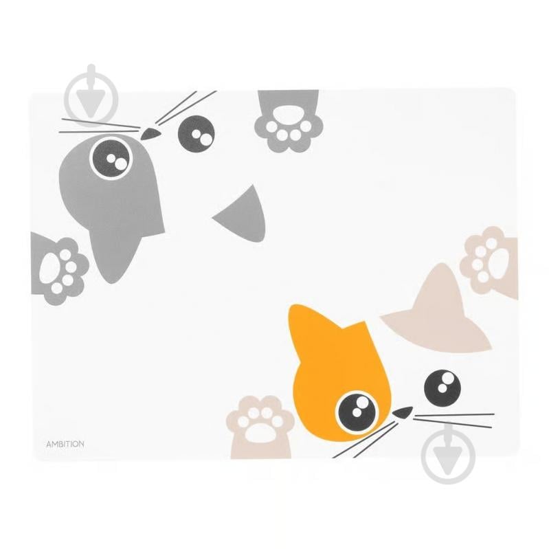 Коврик для сервировки Ambition два кота ПП 40х30 см - фото 1 Коврик для сервировки Ambition два кота ПП 40х30 см - фото 1