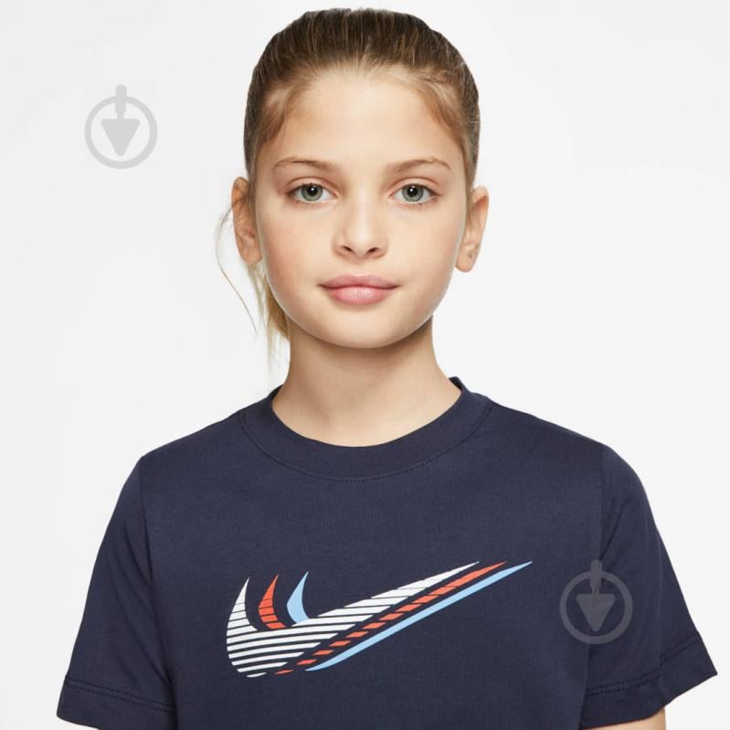 Футболка Nike U NSW TEE TRIPLE SWOOSH CU4572-451 р.S серый - фото 6