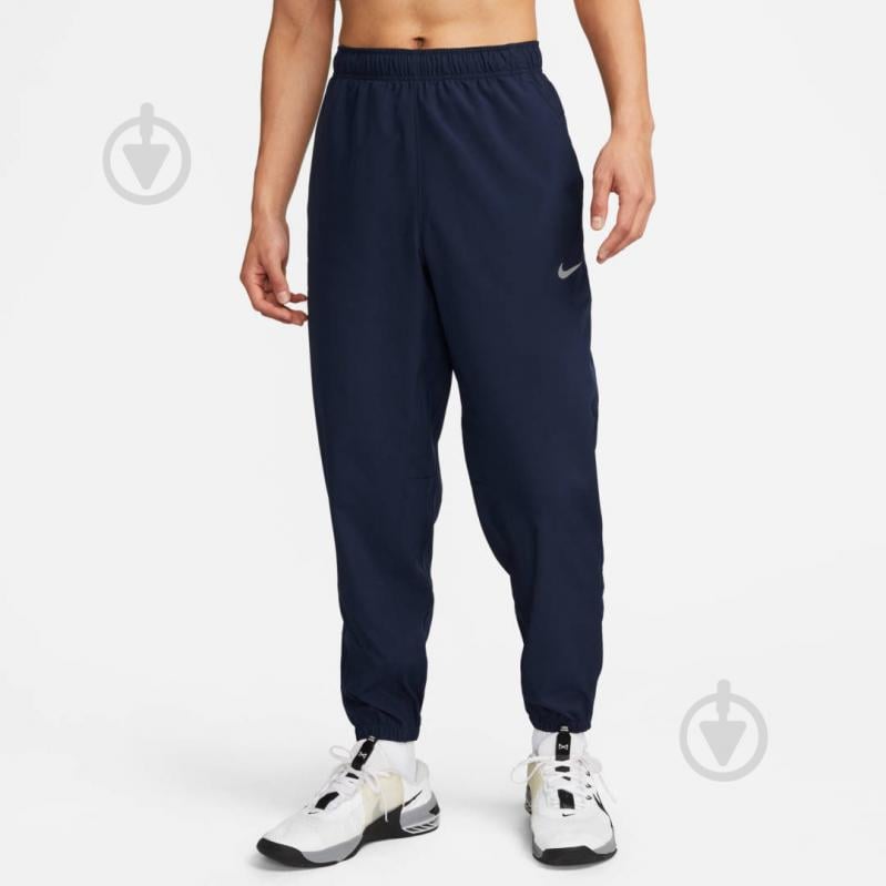 Брюки Nike M NK DF FORM PANT TPR FB7497-451 р. L синий - фото 1