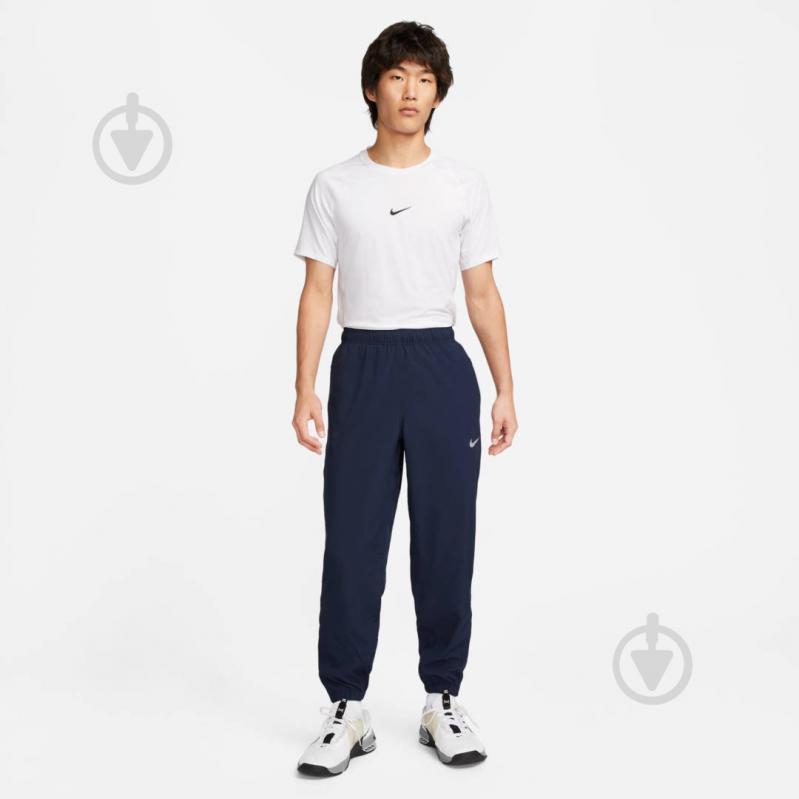 Брюки Nike M NK DF FORM PANT TPR FB7497-451 р. L синий - фото 5