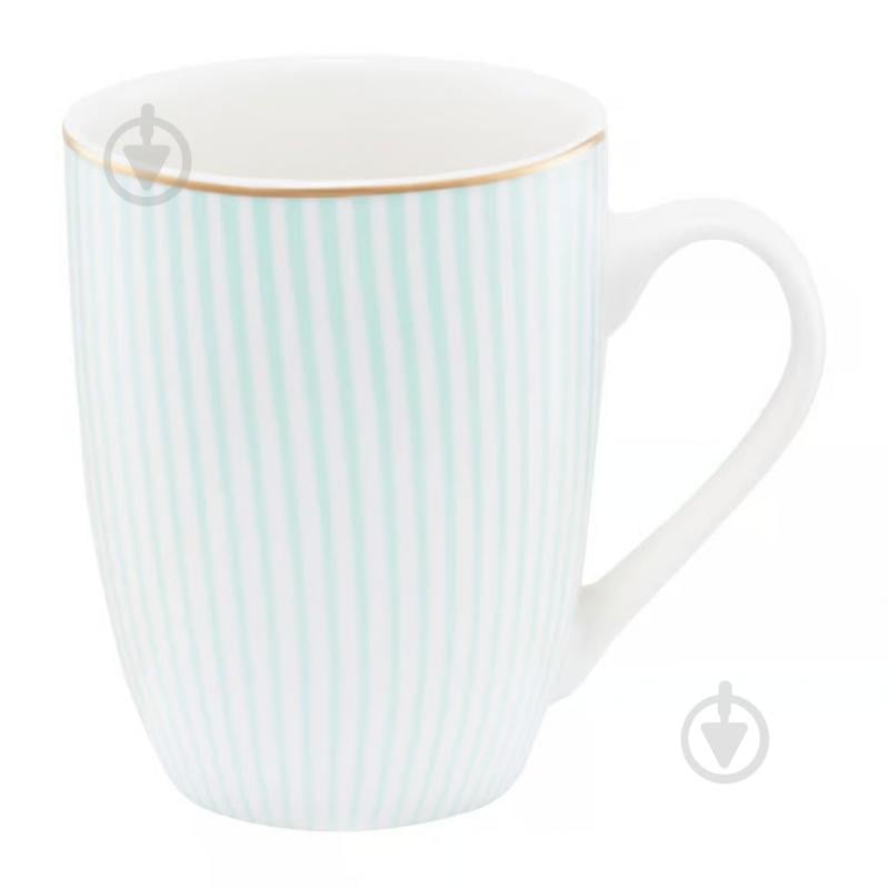 Чашка Ambition BLISS 330 мл біло-м'ятна - фото 1