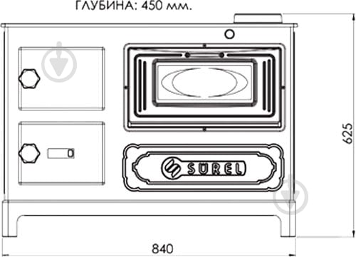 Піч із духовкою Duval EK-5010 - фото 7