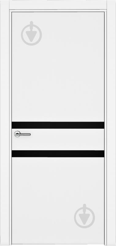 Дверне полотно IN WOOD Etalon ET-17 AL ПГ із молдингами 800 мм білий - фото 1