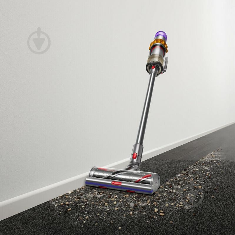 Пылесос аккумуляторный Dyson V15 Detect Absolute grey - фото 4